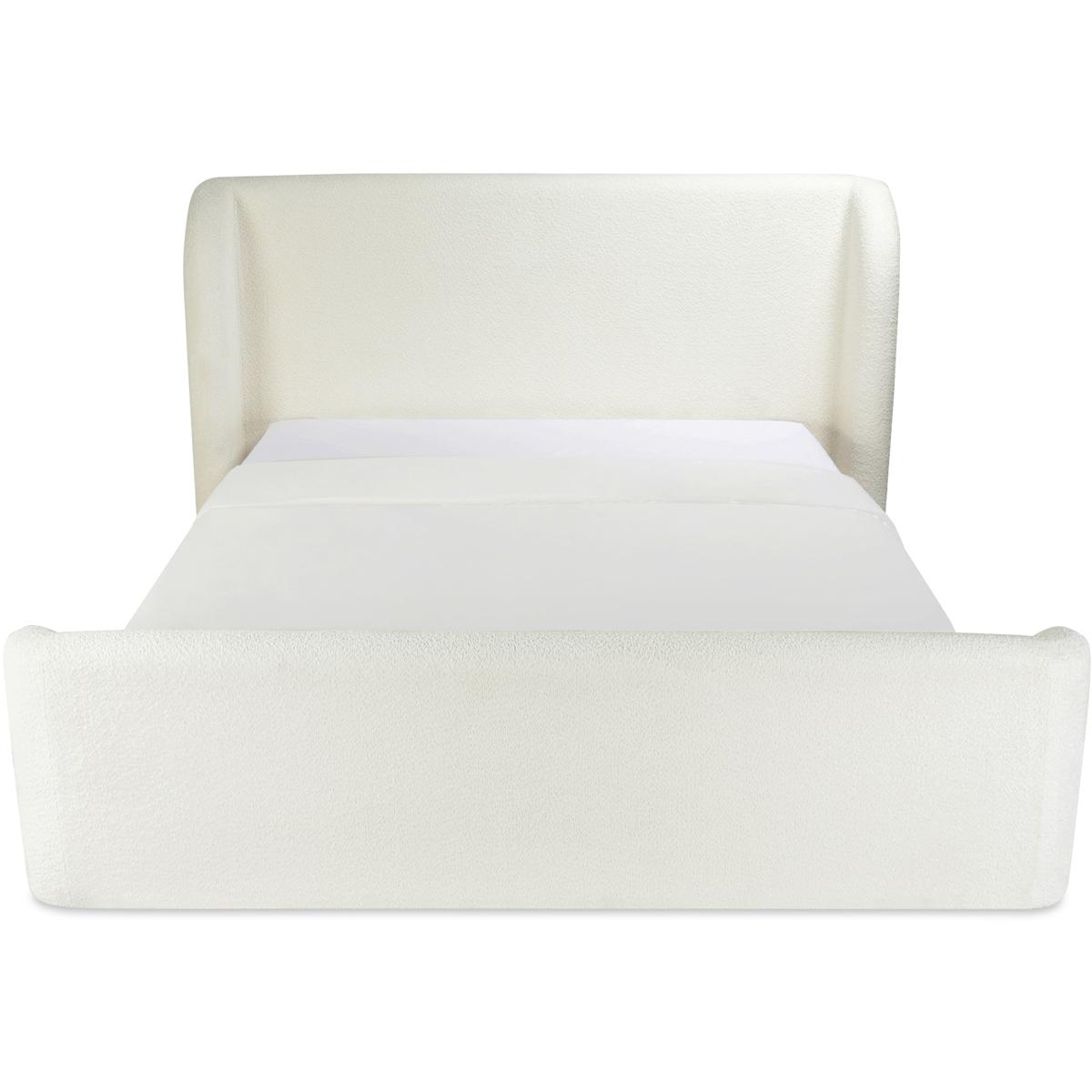 Moe's Home Collection RN-1153-05-0 Sophia White Bed, King